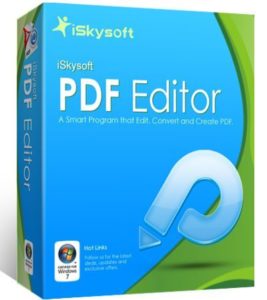 iskysoft pdf editor 6 professional for windows crack